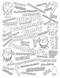 Printable Christmas Coloring Pages for Kids and Adults