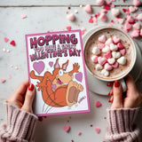Valentine Cards Set of 4. Digital Printable