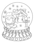 Printable Christmas Coloring Pages for Kids and Adults
