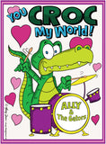 Valentine Cards Set of 4. Digital Printable