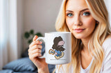Classic Rock Guitarist Inspired Coffee Mug 11oz
