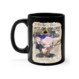 Classic Heavy Metal Rock Black Coffee Mug