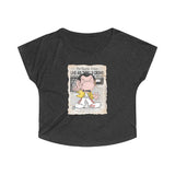 Lil Rockers Glam Rock and Roll Scoop Neck tee