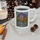 Motivational Overcoming Obstacles Cartoon Mug 11oz