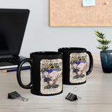 Classic Heavy Metal Rock Black Coffee Mug