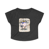 LIL ROCKERS HEAVY METAL INSPIRED WOMENS SCOOP NECK TEE