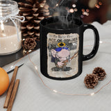 Classic Heavy Metal Rock Black Coffee Mug
