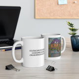 Motivational Overcoming Obstacles Cartoon Mug 11oz