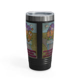 Motivational Overcoming Obstacles Ringneck Tumbler, 20oz
