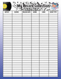 Record Collection List Digital Printable