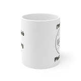 Photographer Male Day Job Necessary Evil Coffee Mug 11oz