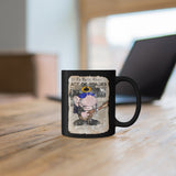 Classic Heavy Metal Rock Black Coffee Mug