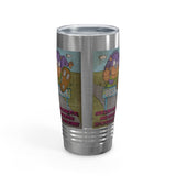 Motivational Overcoming Obstacles Ringneck Tumbler, 20oz