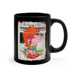 Classic Rock n Roll Inspired Lil Rockers Cartoon Black mug 11oz