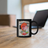 Classic Rock n Roll Inspired Lil Rockers Cartoon Black mug 11oz