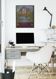 Overcoming Obstacles Cartoon Motivational Print