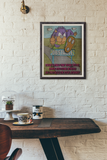 Overcoming Obstacles Cartoon Motivational Print