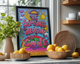 BE SOMEONE'S REASON TO SMILE  9" x 12" Canvas Art