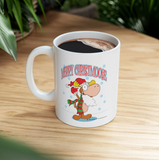 Merry Christmas Moose Mug