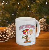 Merry Christmas Moose Mug