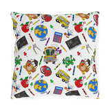 Back To School Outdoor Pillow