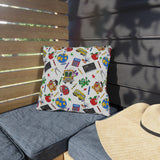 Back To School Outdoor Pillow