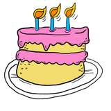 Birthday Fun Digital Clip Art