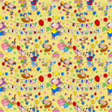 Seamless Pattern Birthday Party Digital File