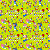 Seamless Pattern Birthday Party Digital File