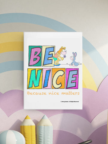 Be Nice (Girls) Printable Art