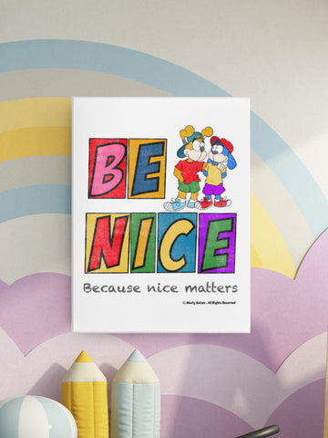 Be Nice (Boys) Printable Art