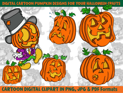 Pumpkin Digital Clip Art Bundle