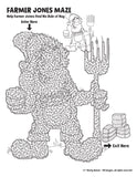 Printable Puzzle Bundle– Farm, Outer Space &amp; Prehistoric Activities