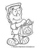 Halloween Coloring Page Bundle