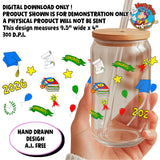 Graduation 2026 UVDTF Glass Can Wrap