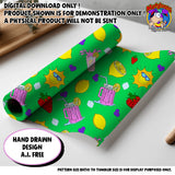 Pink Lemonade Digital Seamless Pattern Bundle