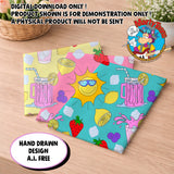 Pink Lemonade Digital Seamless Pattern Bundle