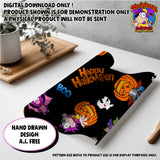 HALLOWEEN SEAMLESS PATTERN BLACK