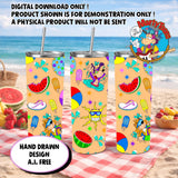 Summer Fun 20 oz. Tumbler Wrap