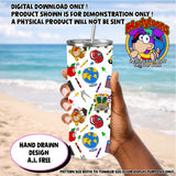 Back To School  20 oz. Tumbler Wrap