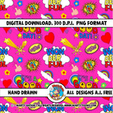 Seamless Pattern Bundle It's A Good Day Bundle
