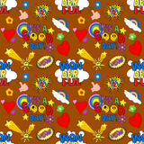 Seamless Pattern It's A Good Day