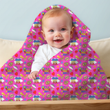 It's A Good Day Hot Pink Seamless Velveteen Plush Blanket (Copy)
