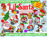 CHRISTMAS DIGITAL CLIP ART
