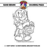 Halloween Coloring Pages Bundle
