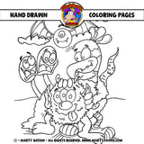 Halloween Coloring Pages Bundle