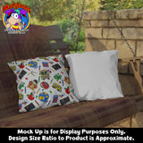 Back To School Outdoor Pillow