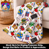 Back To School Plush Blanket