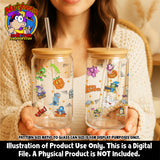 Halloween UVDTF Glass Can Wrap