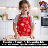 Snowflake Seamless Pattern Digital Scale 300 d.p.i. 12" x 12" (Copy)